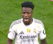 Vinicius, CRIZĂ de nervi în El Clasico: a mers la vestiare în minutul 70!