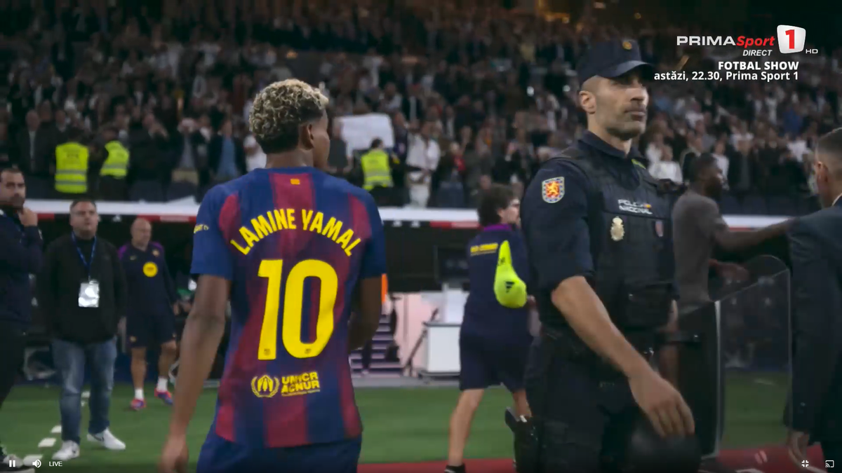 Scandal pe teren după Real Madrid - Barcelona