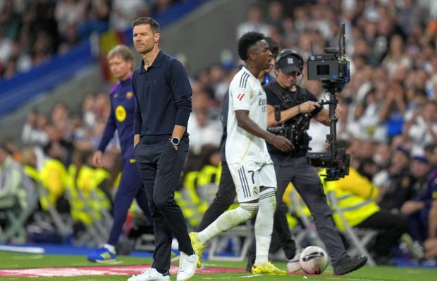 Xabi Alonso a avut un mesaj clar pentru Vinicius, după ieșirea nervoasă din El Clasico