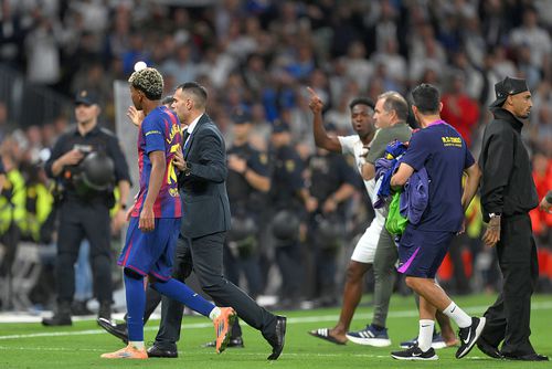 Real Madrid - Barcelona s-a încheiat cu scandal // foto: Guliver/gettyimages
