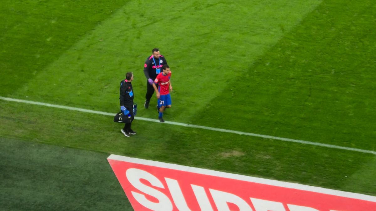 FCSB a aflat cât va lipsi Juri Cisotti, accidentat în meciul cu UTA Arad