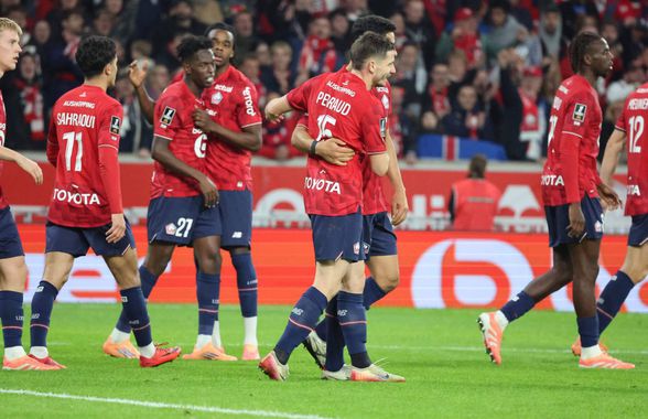 Lille a răspuns după înfrângerea cu Răzvan Lucescu și a făcut spectacol în Ligue 1! Meci de coșmar pentru ultima clasată