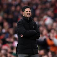 Mikel Arteta în Arsenal - Crystal Palace // foto: Guliver/gettyimages