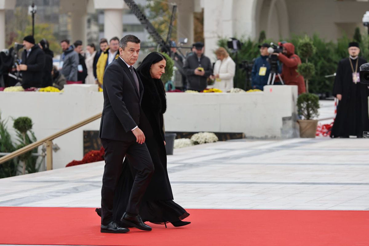 Gigi Becali la sfințirea Catedralei României