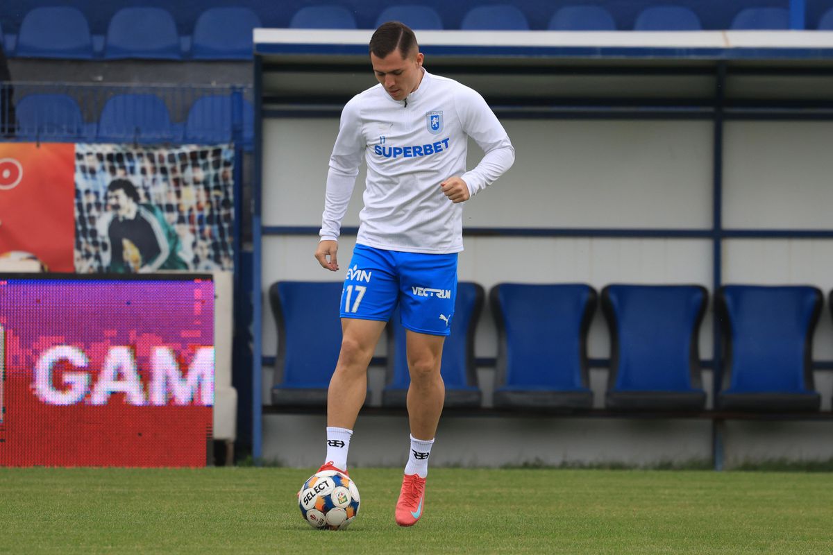 Imagini înainte de Metaloglobus - Universitatea Craiova / Foto: Ionuț Iordache (GSP)