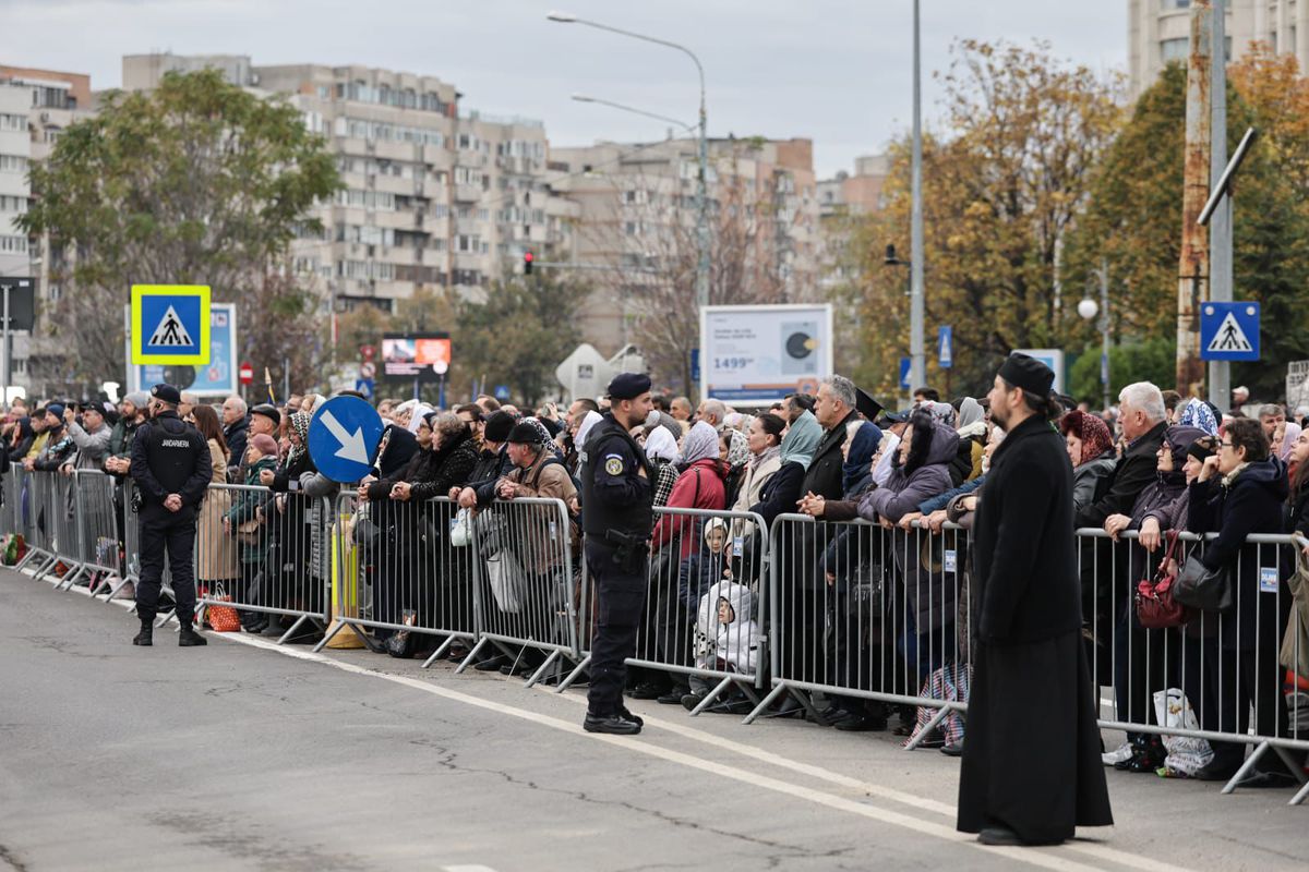 Gigi Becali la sfințirea Catedralei României