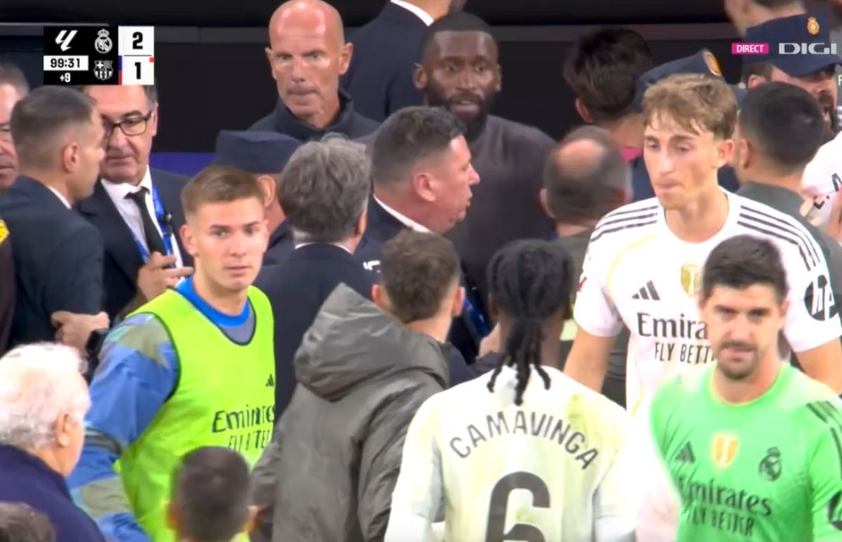 Final cu scântei în Real Madrid - Barcelona: de două ori la un pas de bătaie generală!