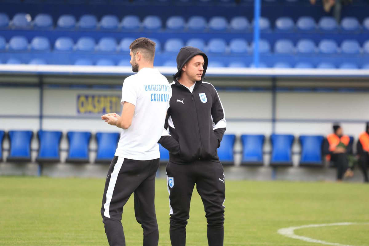 Imagini înainte de Metaloglobus - Universitatea Craiova / Foto: Ionuț Iordache (GSP)