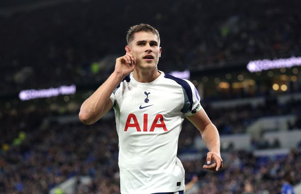 Concurentul lui Radu Drăgușin a reușit o „dublă” de senzație în victoria lui Tottenham » Pe ce loc a urcat Spurs în Premier League