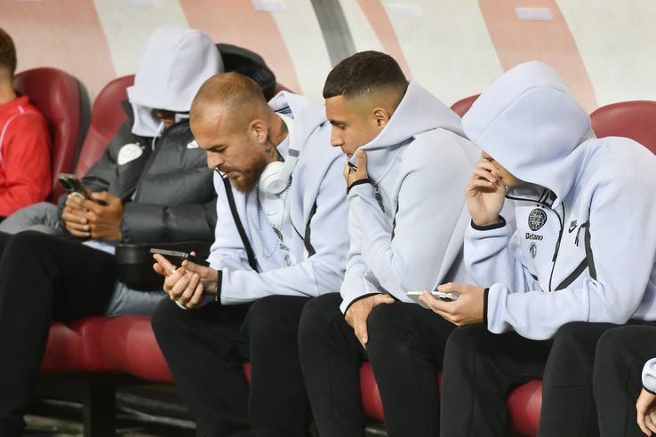 Imagini înainte de FCSB - UTA, de pe gazon/ foto Cristi Preda (GSP)