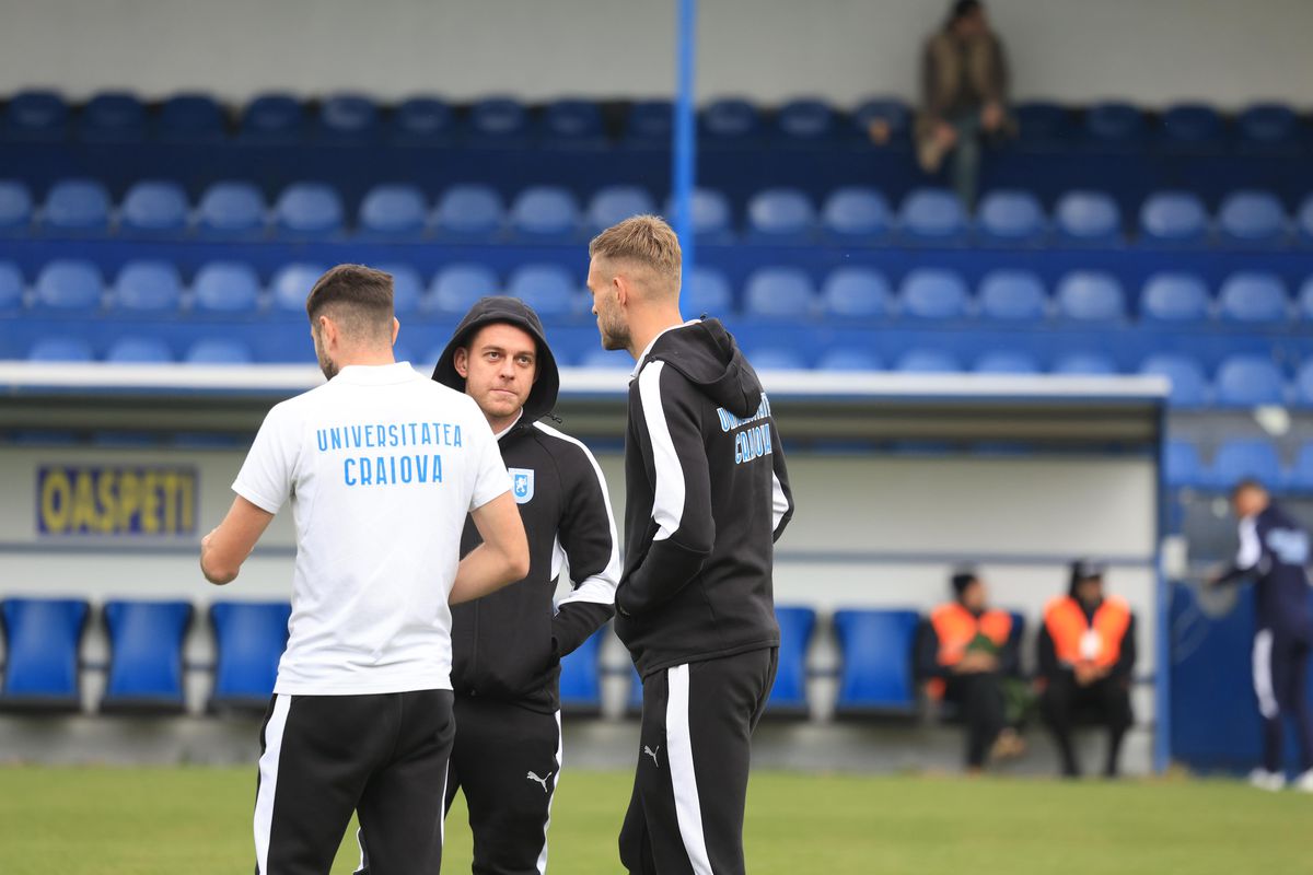 Imagini înainte de Metaloglobus - Universitatea Craiova / Foto: Ionuț Iordache (GSP)