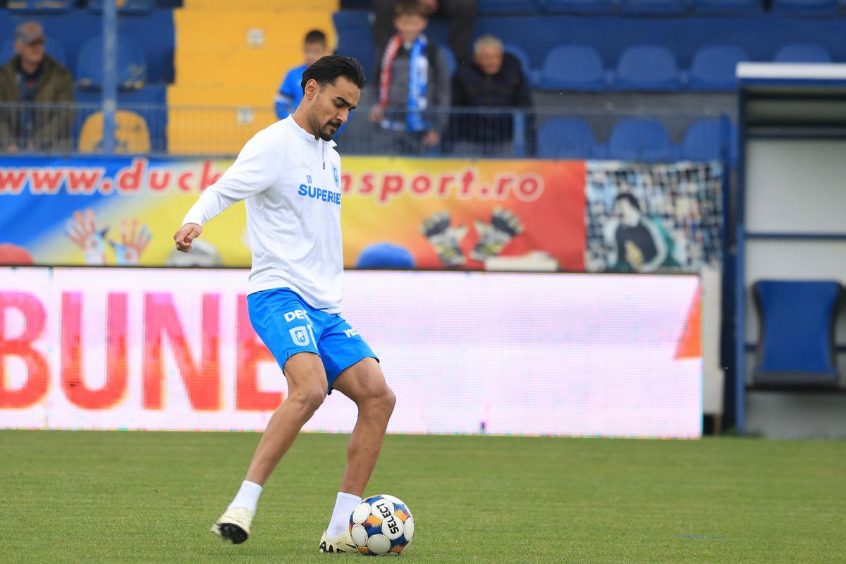 Imagini înainte de Metaloglobus - Universitatea Craiova / Foto: Ionuț Iordache (GSP)