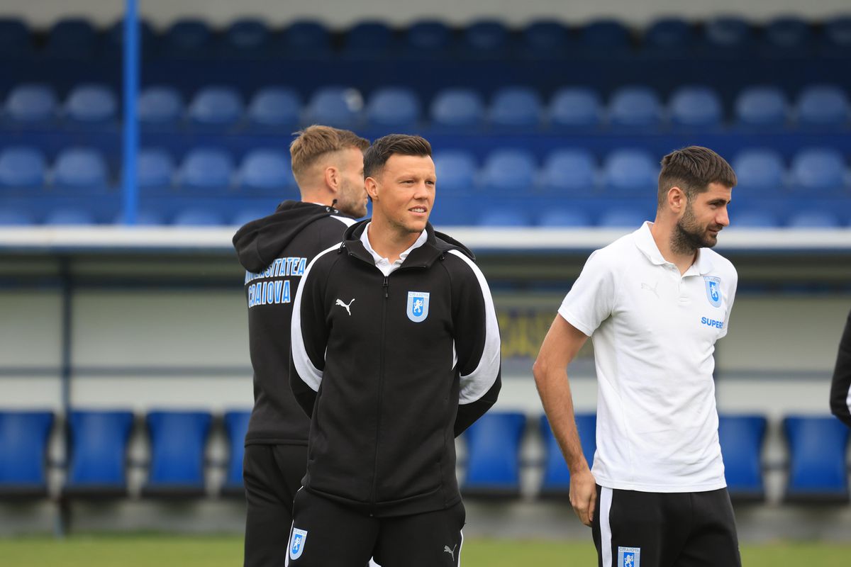 Imagini înainte de Metaloglobus - Universitatea Craiova / Foto: Ionuț Iordache (GSP)