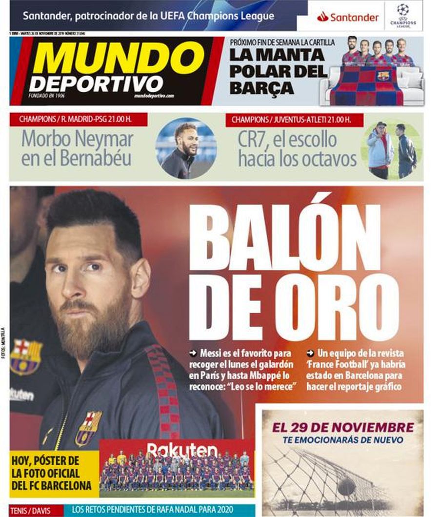 BARCELONA - BORUSSIA // Leo Messi, al 6-lea Balon de Aur?! France Football ar fi fost la Barcelona pentru interviul cu câștigătorul!