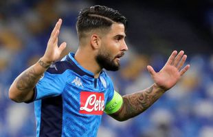 LIVERPOOL - NAPOLI // Căpitanul Lorenzo Insigne plătește pentru revolta de la Napoli! Amendat cu 350.000 şi out pentru meciul cu Liverpool