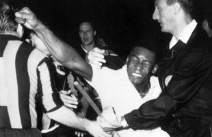 REMEMBER Ziua în care legendarul Pele a cedat: pumni cu adversarii într-un amical Inter - Santos