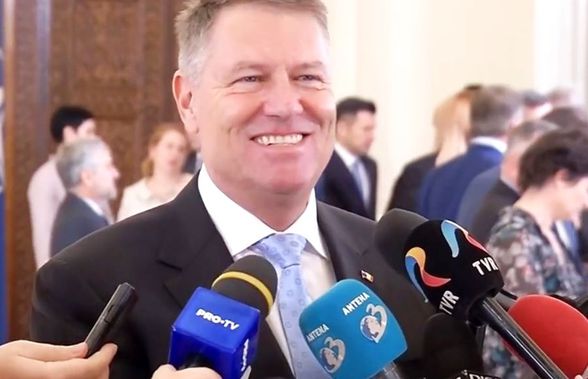 VIDEO Cum a primit Klaus Iohannis vestea numirii lui Mirel Rădoi la națională: „Ar fi bine să avem ceva rezultate și acolo”