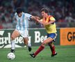 Diego Maradona (stânga), în România - Argentina 1-1 // foto: Imago