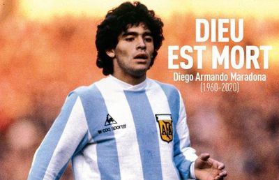 „Dumnezeu a murit” » Cum arată primele pagini ale marilor ziare din lume după decesul lui Diego Maradona