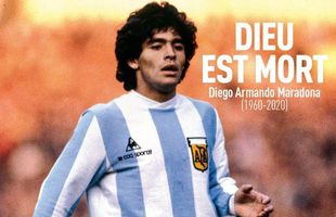 „Dumnezeu a murit” » Cum arată primele pagini ale marilor ziare din lume după decesul lui Diego Maradona