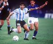 Diego Maradona și Roberto Baggio, în 1990 // foto: Imago