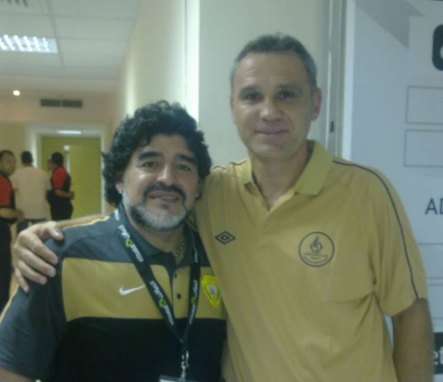 Maradona și românii » Cum a fost când Diego a pierdut, 0-5, în fața lui Ion Marin: „Mister, m-ai omorât!”