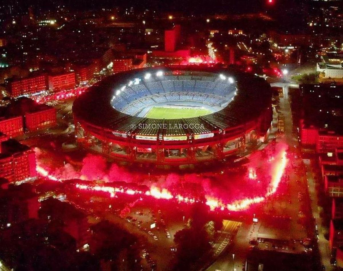 Napoli înseamnă Maradona » Ce au pregătit fanii înaintea meciului cu Rijeka, din Europa League: „Un semn că nu va fi uitat niciodată”