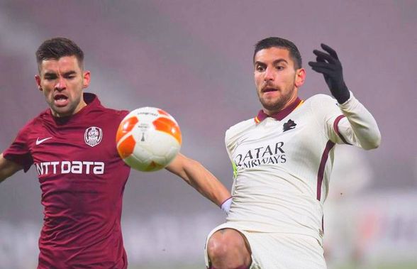 FOTO+VIDEO. CFR Cluj - AS Roma 0-2 » Campioana, umilită de italieni în dublă manșă! Clasamentul grupei