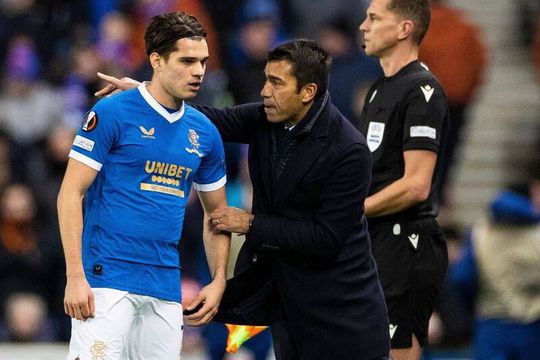 Ianis Hagi a creat cu pasele sale cele mai periculoase faze ale lui Rangers, foto: Imago