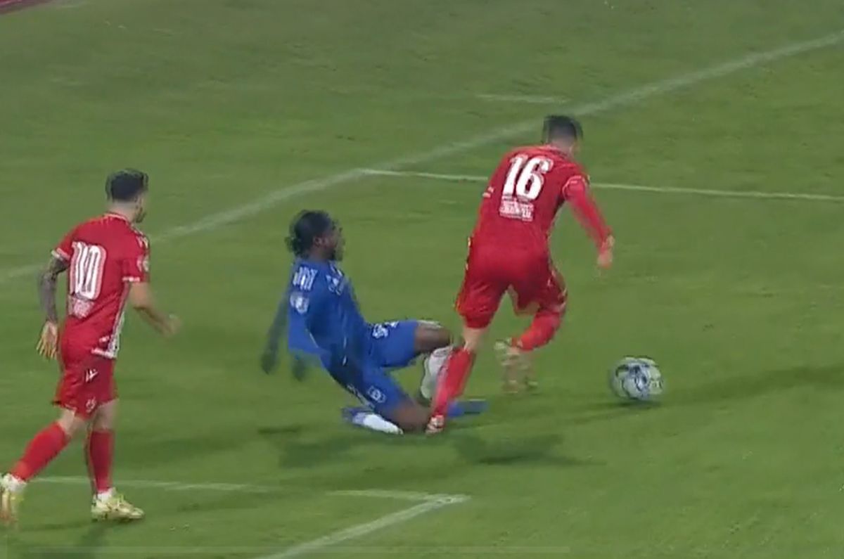 Două faze controversate în Dinamo - FCU Craiova