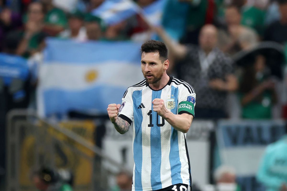 Descătușare! Messi, copleșit de emoții după golul cu care l-a egalat pe Maradona » Ce a strigat în fața galeriei
