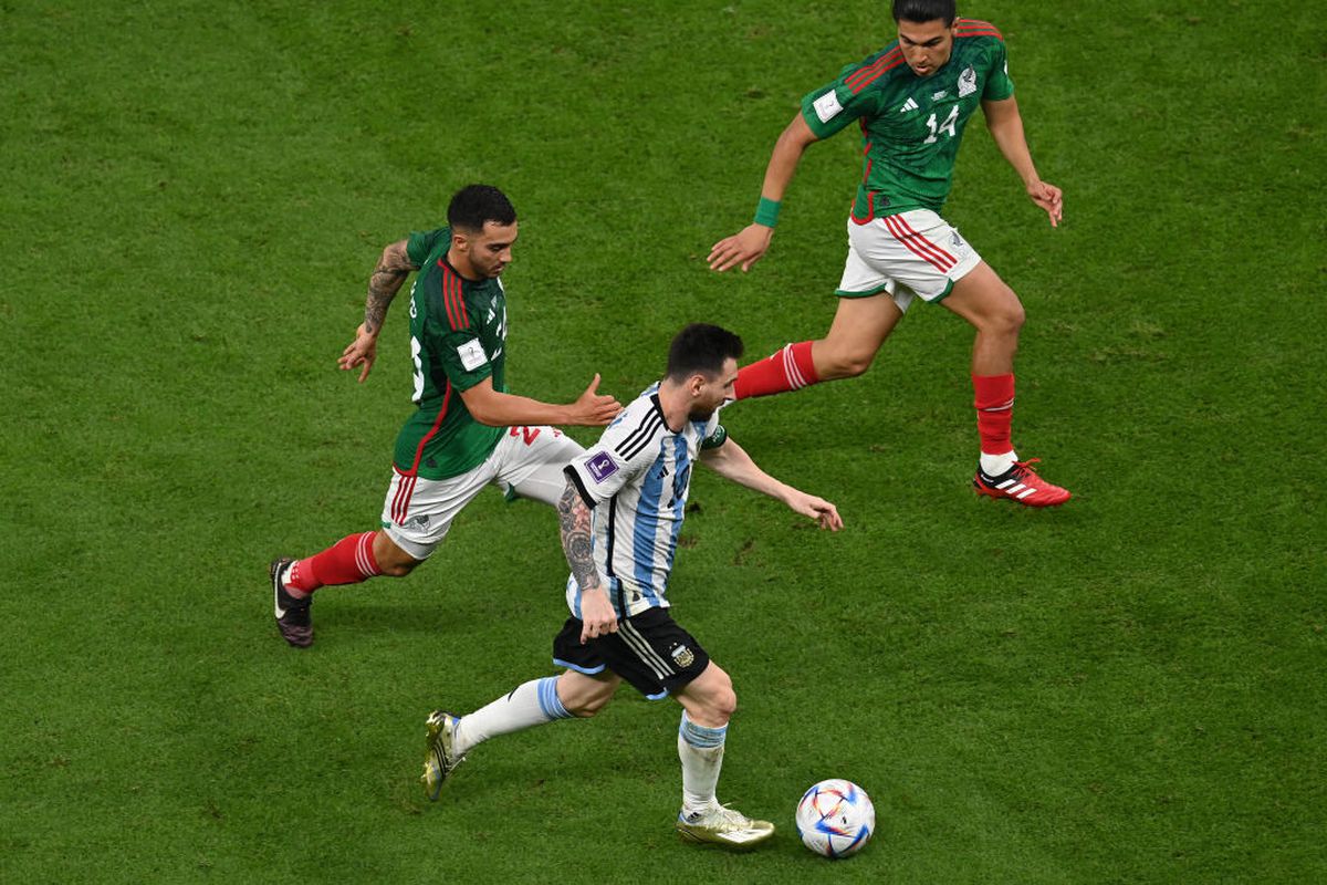 Reporterii GSP au fost pe stadion la Argentina - Mexic » Messi ține „pumele” în viață! Gol și assist într-un nou meci slab al sud-americanilor