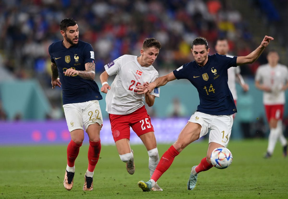 Franța, prima echipă calificată în optimile Campionatului Mondial! Mbappe a strălucit cu Danemarca