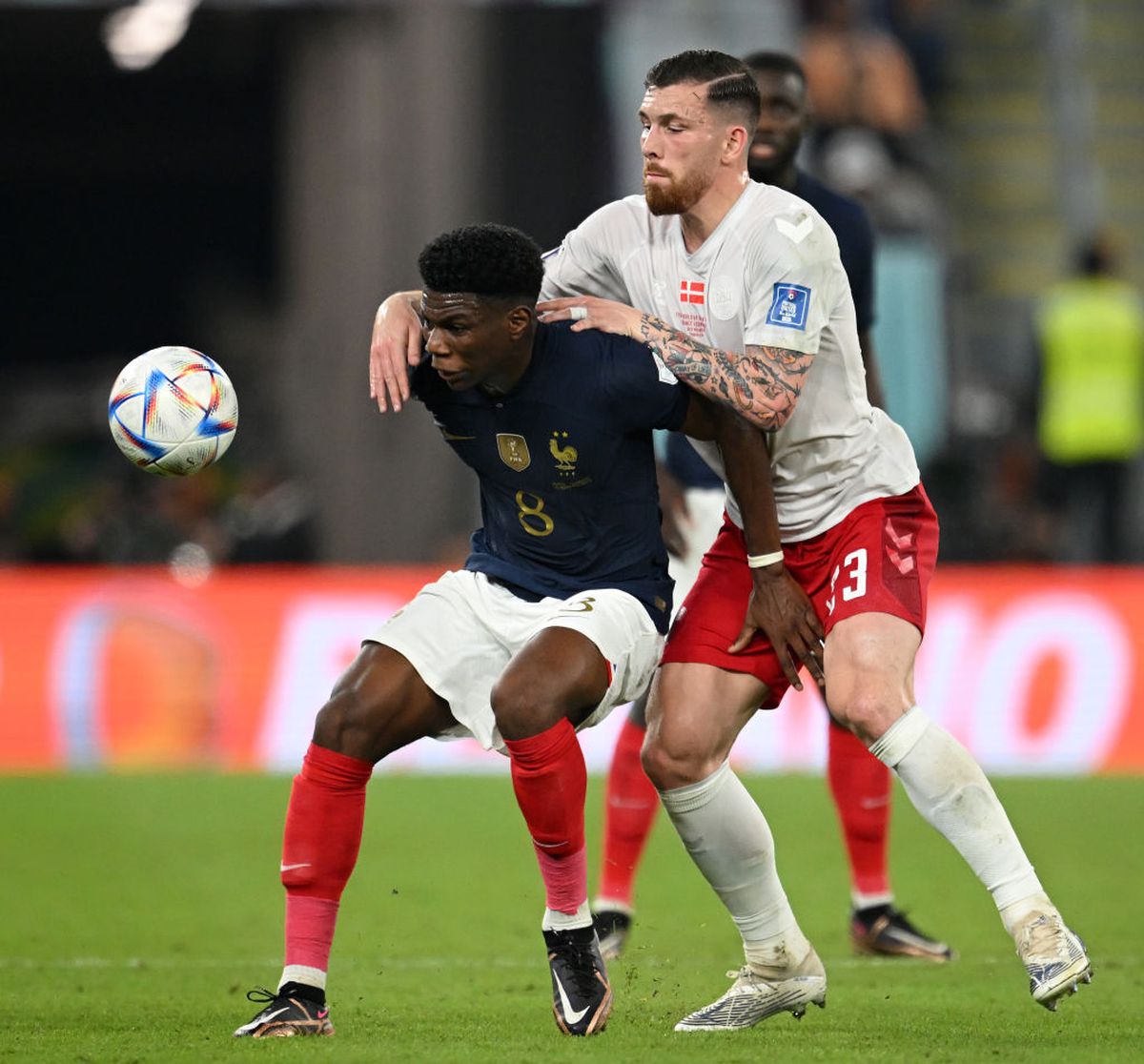 Franța, prima echipă calificată în optimile Campionatului Mondial! Mbappe a strălucit cu Danemarca