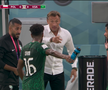 Moment viral cu Herve Renard, în prima repriză din Polonia - Arabia Saudită » Prestație de MVP a traducătorului 