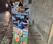 Reclamă la Maradona Spritz, în centrul istoric