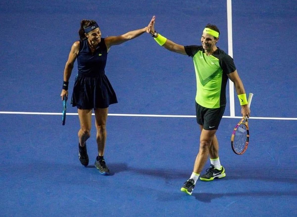 Gabriela Sabatini, într-o formă impresionantă, la 52 de ani! A „sclipit” în demonstrativul jucat cu Rafa Nadal