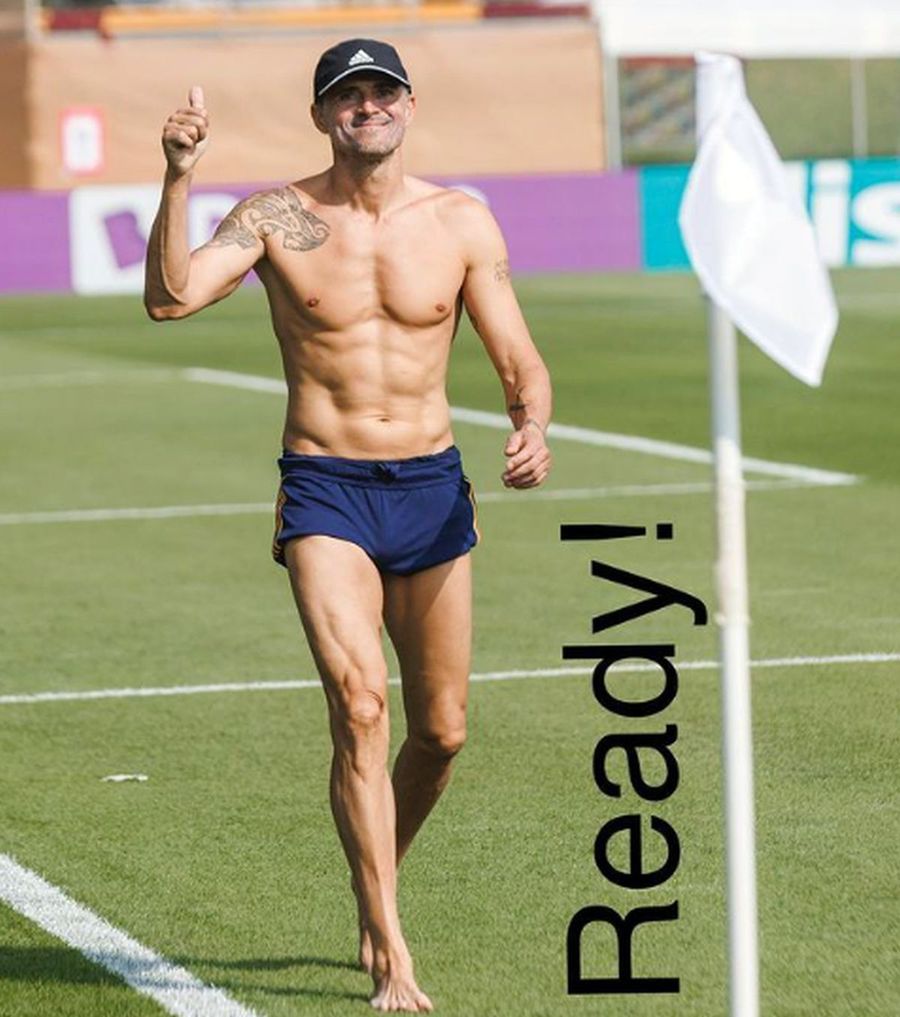 Luis Enrique / Sursă foto: Instagram Cine e cel mai arătos selecționer de la Mondial? De la pachetul de mușchi al lui Luis Enrique până la masculinitatea lui Herve Renard » Votează și tu
