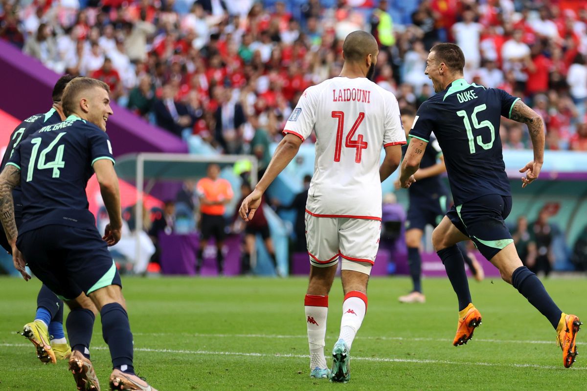 Tunisia - Australia 0-1. „Cangurii” produc surpriza în primul meci al zilei de la Mondial și visează la optimi!