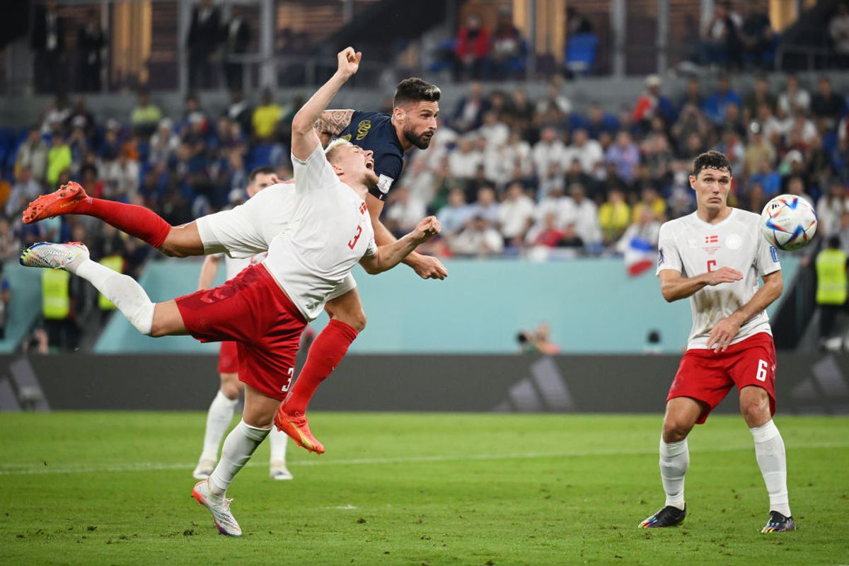 Franța, prima echipă calificată în optimile Campionatului Mondial! Mbappe a strălucit cu Danemarca