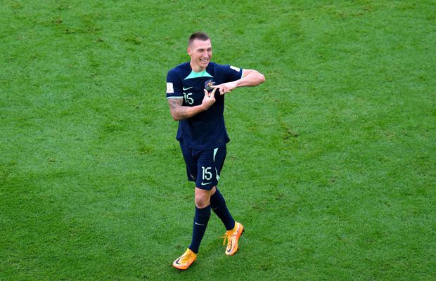 Gestul înduioșător făcut de australianul Mitchell Duke pentru fiul lui, după ce a înscris în poarta Tunisiei