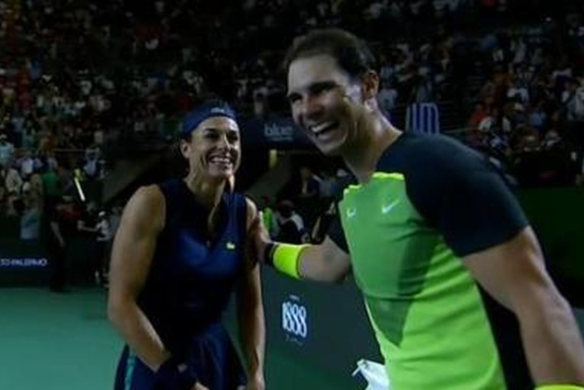 Gabriela Sabatini, într-o formă impresionantă, la 52 de ani! A „sclipit” în demonstrativul jucat cu Rafa Nadal