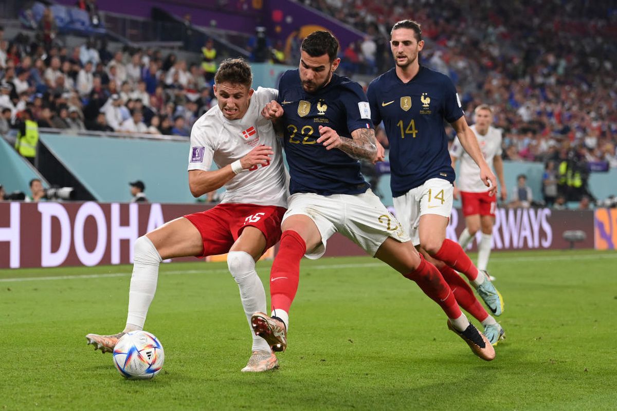 Franța, prima echipă calificată în optimile Campionatului Mondial! Mbappe a strălucit cu Danemarca