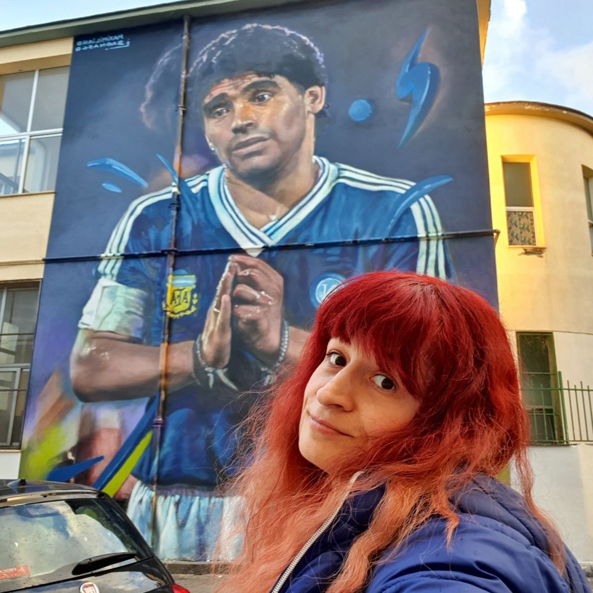 „Pelerinaj” în Napoli, orașul lui Maradona