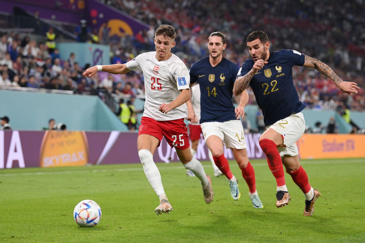 Franța, prima echipă calificată în optimile Campionatului Mondial! Mbappe a strălucit cu Danemarca