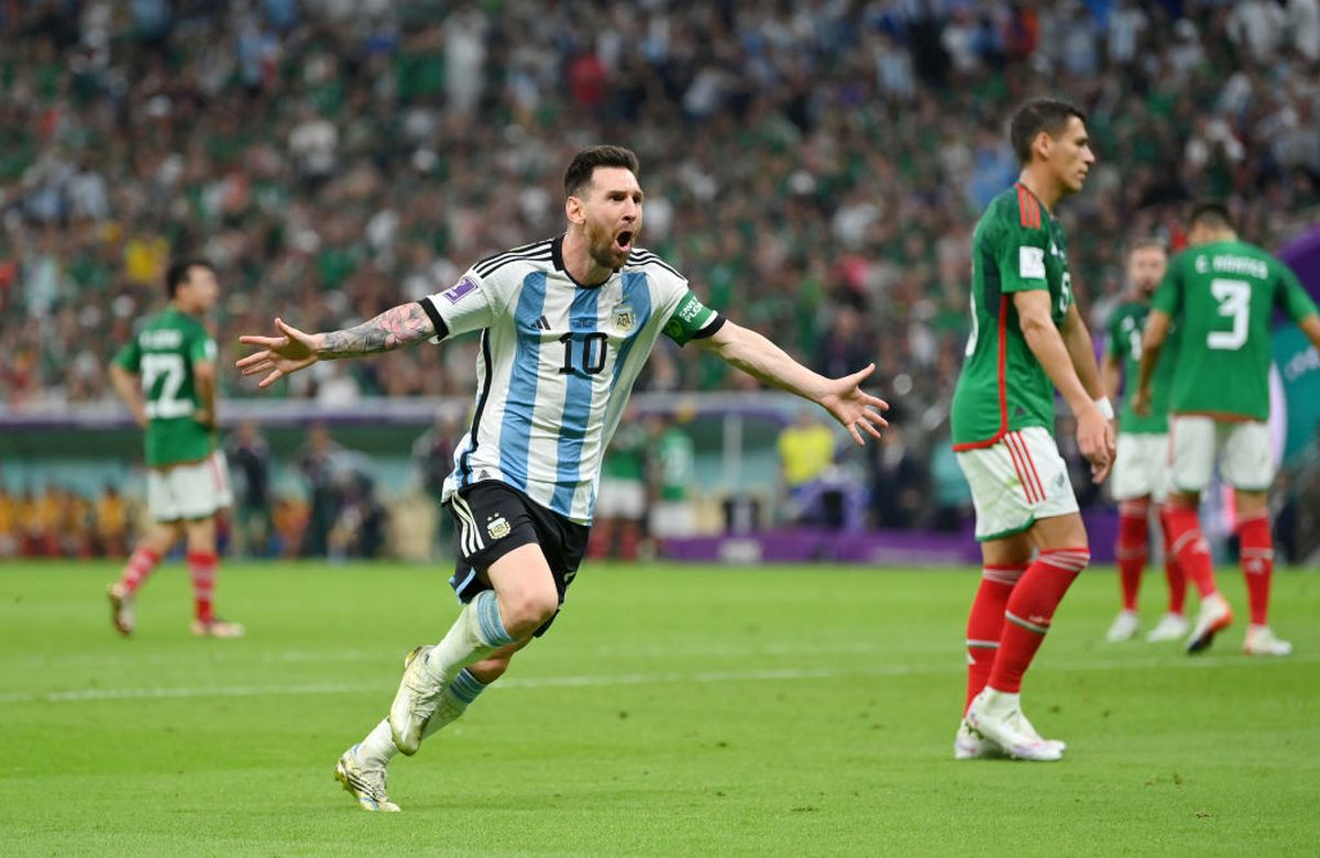 Descătușare! Messi, copleșit de emoții după golul cu care l-a egalat pe Maradona » Ce a strigat în fața galeriei