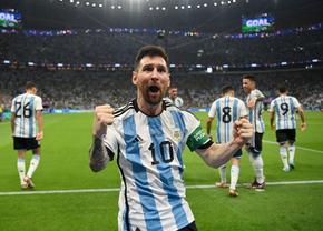 Descătușare! Messi, copleșit de emoții după golul cu care l-a egalat pe Maradona