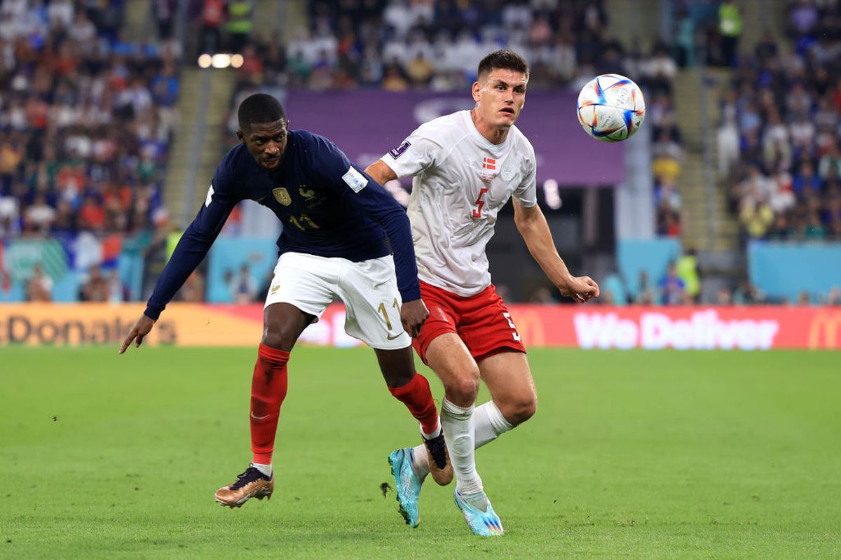 Franța, prima echipă calificată în optimile Campionatului Mondial! Mbappe a strălucit cu Danemarca