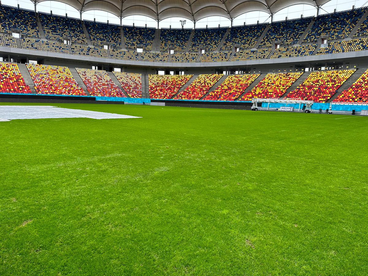 De ce nu se trage acoperișul la Arena Națională + Care e starea gazonului înainte de Dinamo - FCSB