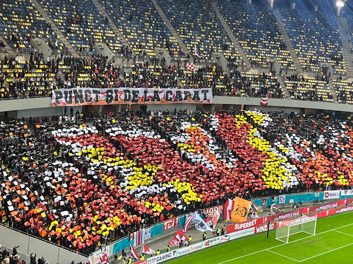 Dinamo - FCSB 1-0, coregrafiile celor două galerii - 26 noiembrie 2023